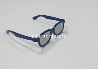Κάνετε τα πλαστικά παιδιά τα γραμμικά πολωμένα τρισδιάστατα γυαλιά για τον τρισδιάστατο κινηματογράφο 4D 5D 6D, παθητικά IMAX τρισδιάστατα γραμμικά γυαλιά παιδιών