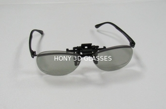 Συνδετήρας στα πλαστικά κυκλικά πολωμένα τρισδιάστατα γυαλιά με το βαθμό φακοί