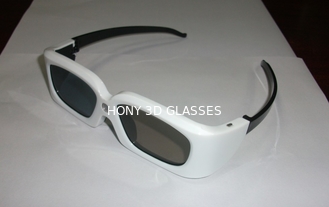 120Hz DLP ενεργά γυαλιά TV παραθυρόφυλλων τρισδιάστατα για τον προβολέα με την μπαταρία λίθιου CR2032