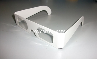 Τρισδιάστατα γυαλιά εγγράφου συνήθειας μίας χρήσης για την εικόνα σχεδίων, έγκριση EN71 Rohs