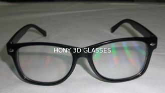 0.06 mm PVC λέιζερ PC πλαστικών πλαίσιο 3d πυροτεχνήματα γυαλιά για τα Χριστούγεννα