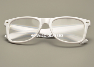 Κάνετε το λογότυπο συνήθειας το πλαστικό παθητικό κυκλικό πολωμένο πραγματικό Δ τρισδιάστατα γυαλιά για τους κινηματογράφους