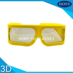 ABS πλαίσιο πλαστικούς κυκλική πολωμένου φακούς 3d θέατρο γυαλιά με μεγάλο μέγεθος