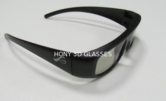 Κάνετε το λογότυπο συνήθειας το πλαστικό παθητικό κυκλικό πολωμένο πραγματικό Δ τρισδιάστατα γυαλιά για τους κινηματογράφους