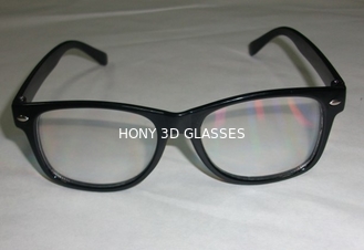 Ενήλικο ουράνιων τόξων τρισδιάστατο πυροτεχνημάτων πλαστικό πλαίσιο Eyewear PC γυαλιών ανθεκτικό